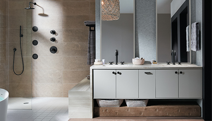 Kohler's Matte Black collection