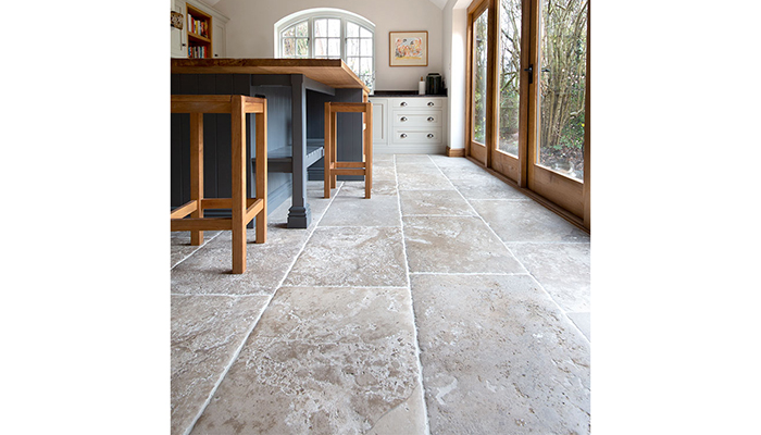 Bordeaux Aged Chateau French limestone floor tiles