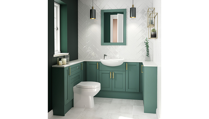 Roseberry painted timber furniture in Emerald Green from Utopia