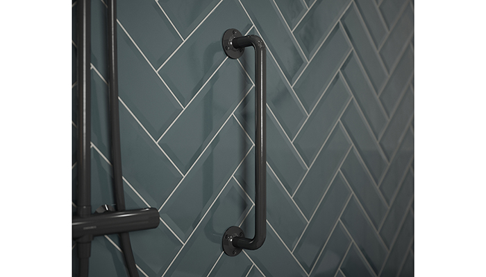 Rothley's Grab Rail in a Gunmetal finish