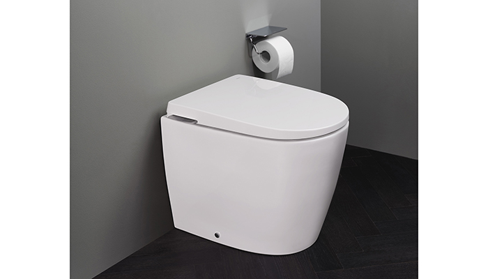 Together with water specialist SIAMP, Roca has integrated all flushing technology into the bowl of the Hydro In-Tank toilet so it requires no pre-wall installation and no power connection