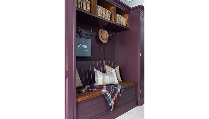 Bespoke boot room furniture