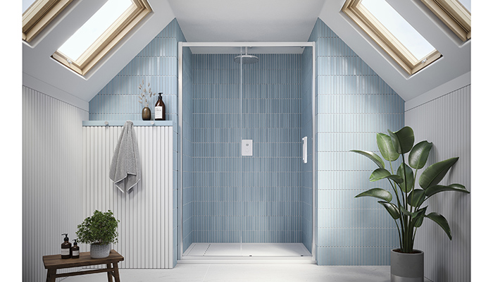 Designed for smaller spaces and loft conversions, the robust BABY ILI range offers an elegant, stylish showering experience