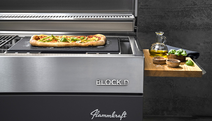 Pizza accessory with Block D