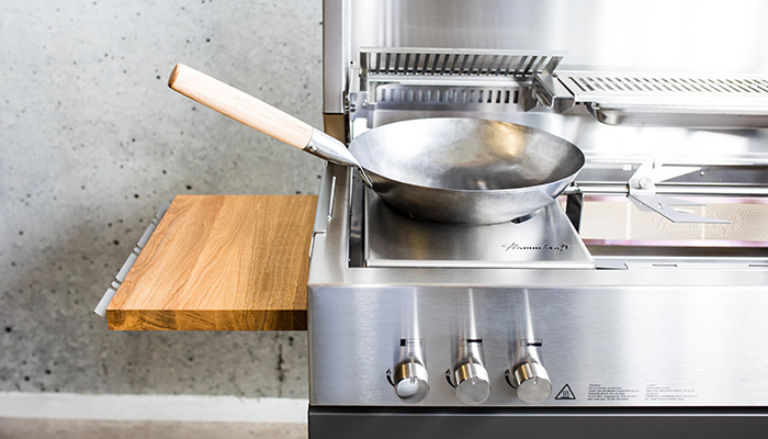 Wok accessory with Block D
