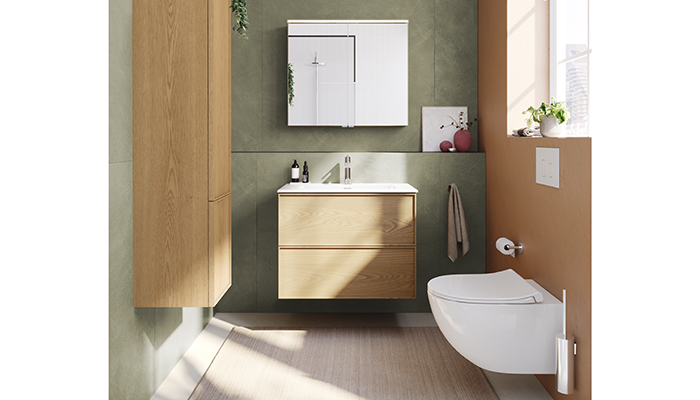 The new M-Line Edge furniture finished in Light Oak