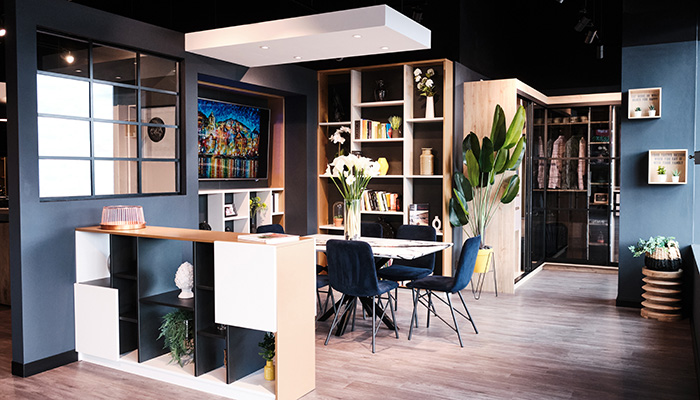 Schmidt offers furniture solutions for the whole house, including living spaces and bedrooms