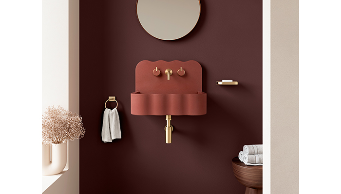 Wave collection Tilde basin in Brick