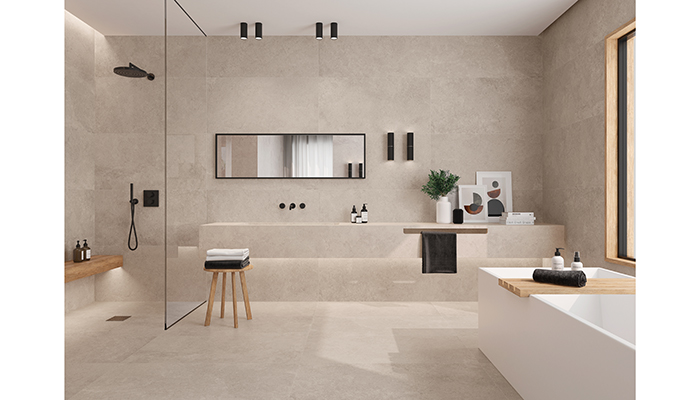Verse Taupe Tiles by Keraben (60 x 120cm)