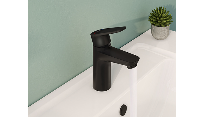 Available in a chrome or matt black finish, VitrA’s Flow Line taps combine style with easy installation. The company says they are adjustable by hand in as little as 15 seconds, making them particularly well-suited to the retro-fit market