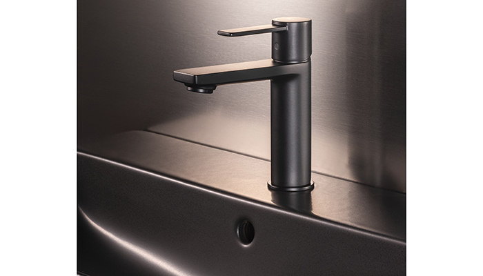Set to launch soon, Roca’s new Targa basin mixer with Cold Start is available in a stainless steel finish, which the company says is proving popular with consumers looking for subtle metallics