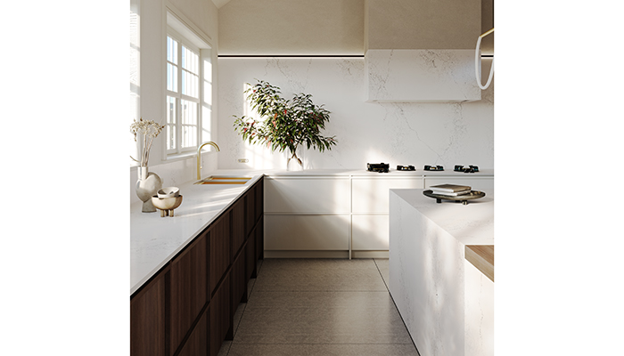 Caesarstone's 5151 Empira White
