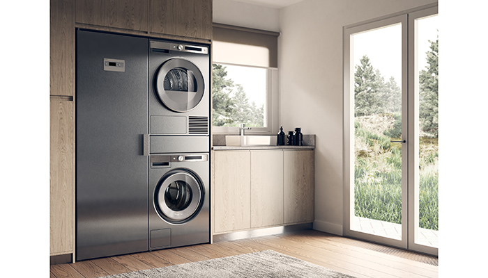 The Asko Style Collection offers the ultimate utility room appliance combination: a 9kg washing machine 9kg; 8kg tumble dryer; and drying cabinet with 5kg drying capacity