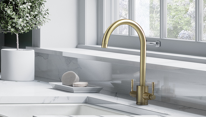 Rangemaster adds new finishes to kitchen taps