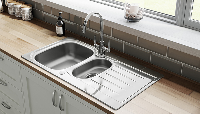 Leisure Sinks introduces new Eaton stainless steel collection