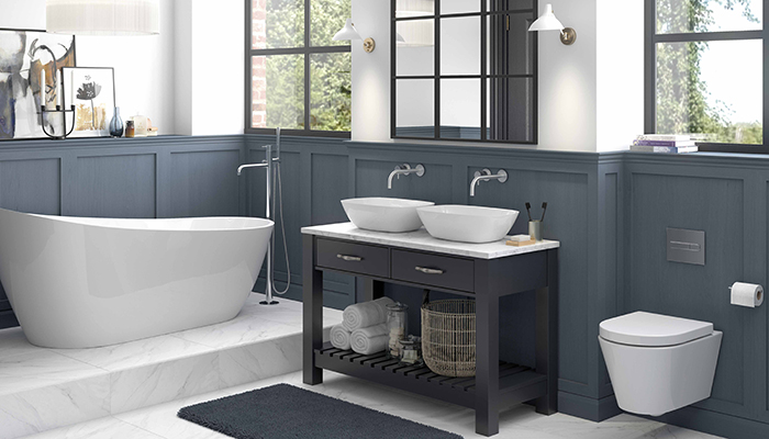 PJH extends modular bathroom furniture collection with Manhattan