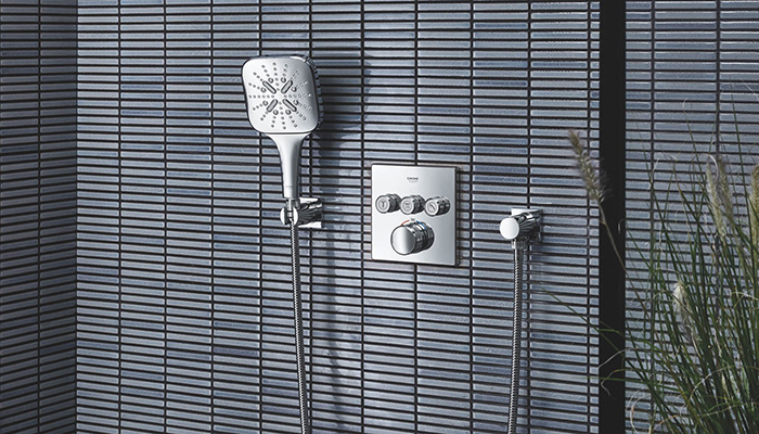 Grohe adds new technologies to Rainshower SmartActive hand shower