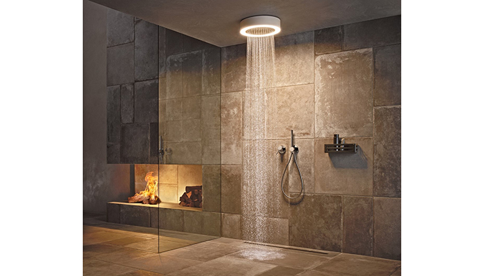 Keuco unveils new Royal Midas shower light