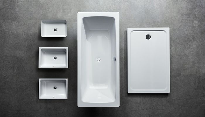 Kaldewei adds trio of washbasin designs to Cayono collection