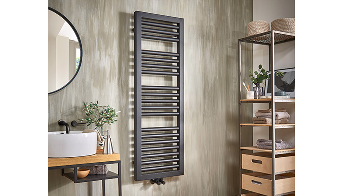 Vogue UK adds new Contrast towel warmer to heating portfolio
