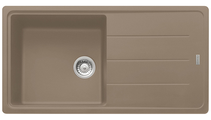 Franke adds new finish to Basis Fragranite sink range