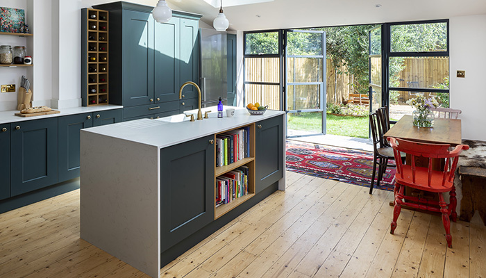 How Sheraton Interiors designed a dark kitchen that maximises light