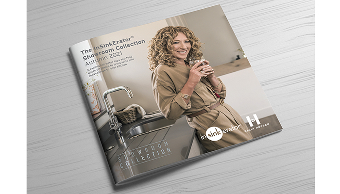 InSinkErator introduces brochure highlighting Kelly Hoppen partership
