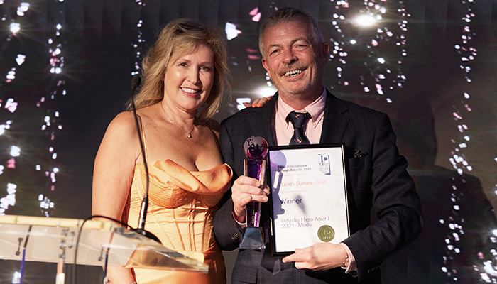 KBBFocus director Darren Summerfield honoured at SBID Awards 2021
