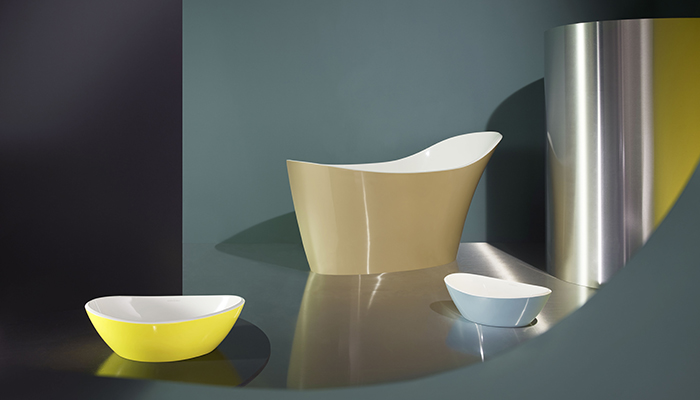 V+A Baths reveals second colour collaboration with Wallpaper* at KBB