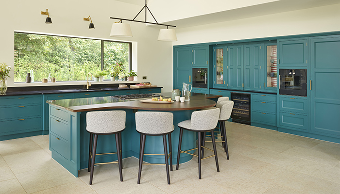 How Martin Moore set about designing a bold 'colour drench' kitchen