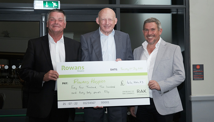 RAK Ceramics raises over £44,000 at annual Charity Gold Day