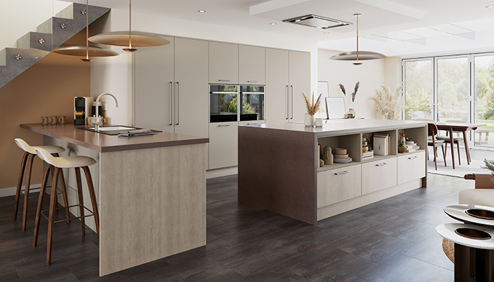 Crown Imperial showcases new 2022 autumn kitchen styles