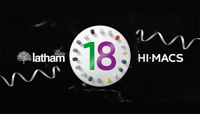 HIMACS and James Latham celebrate 18 years of distribution partnership