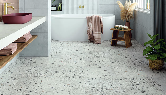 10 new terrazzo surfaces for a contemporary vibe in the bathroom