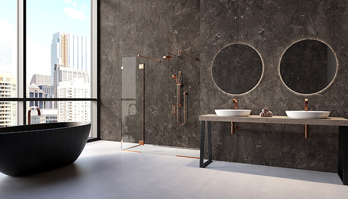 Minimalist bathroom design is on trend for 2023