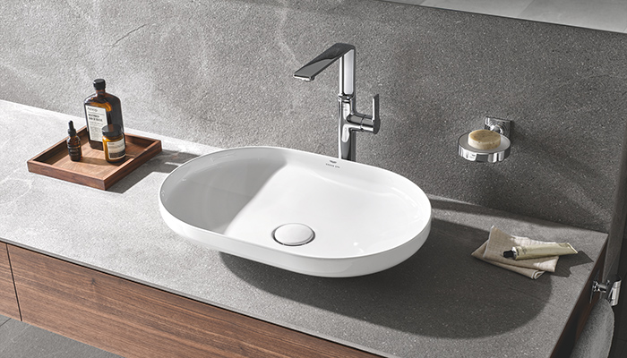 Grohe showcases new Airio vessel basin at HIX 2022