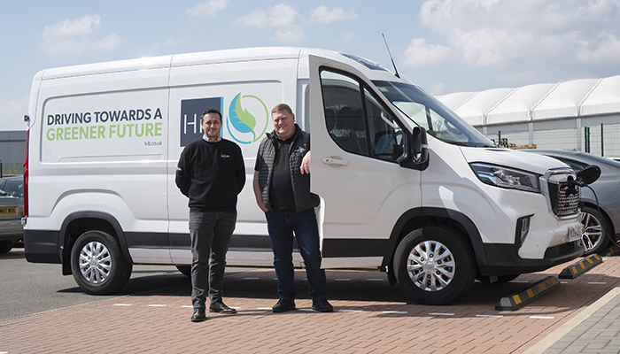 HiB introduces new electric van to delivery fleet