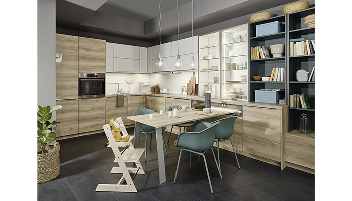 Sachsenküchen adds Cordoba Crema oak to its Edda kitchen collection