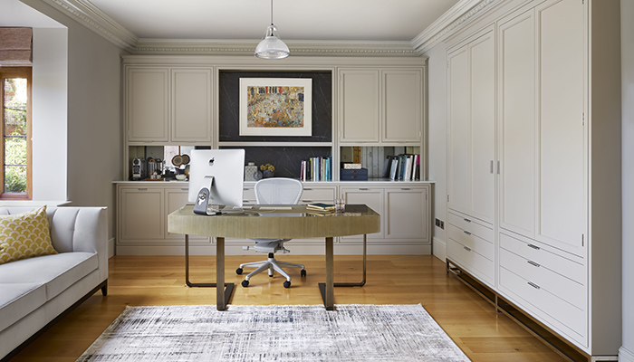 How Martin Moore designed an elegant, beautifully equipped home office