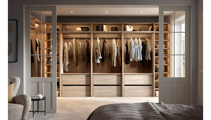 Wren adds Walk-In Wardrobes following fitted bedroom launch