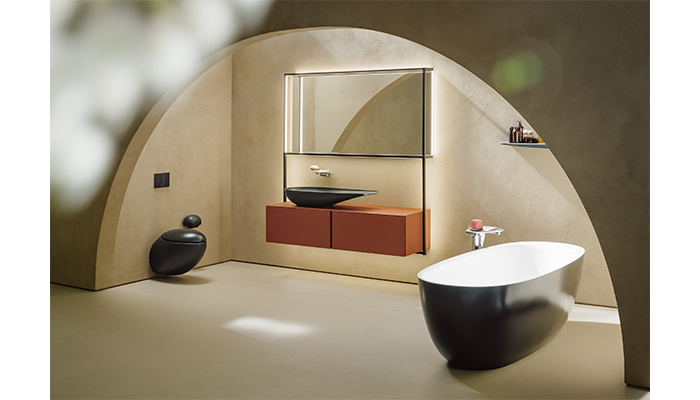 Laufen reveals evolution of iconic Il Bagno Alessi collection