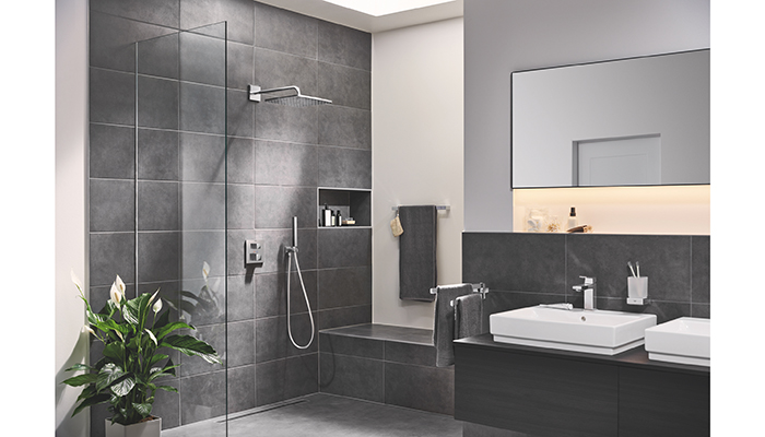 Grohe expands portfolio of concealed shower sets