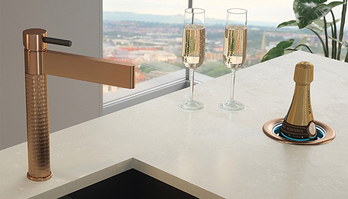 Kaelo announces new partnership with worktop brand Carysil