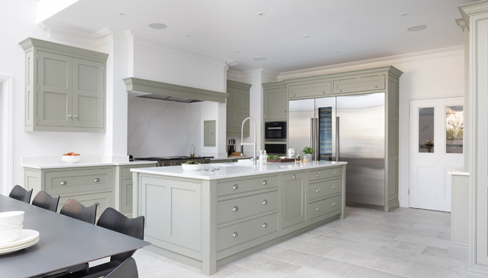 Tom Howley introduces new kitchen colours inspired by shades of green
