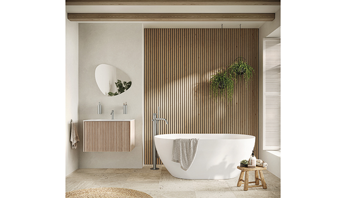 Why wood is the material of the moment when it comes to bathrooms