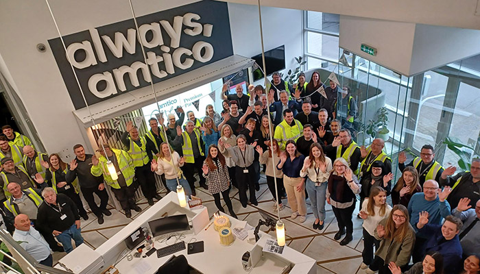 Amtico celebrates with staff to mark 60th anniversary