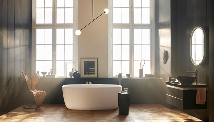 Duravit showcases Aurena collection at Salone del Mobile 2024