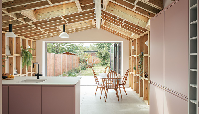 How ROAR Architects created a playful, stylish two-tone kitchen space