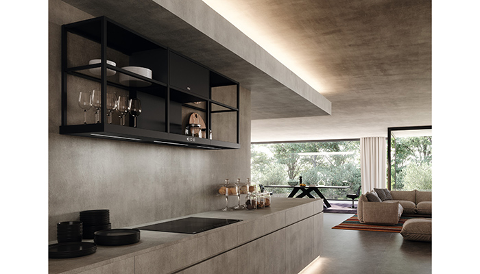 Franke’s new cooker hood integrates storage, lighting and extraction