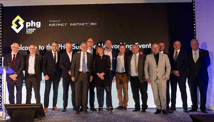 PHG Plumbing Heating Group celebrates excellence with Supplier Awards